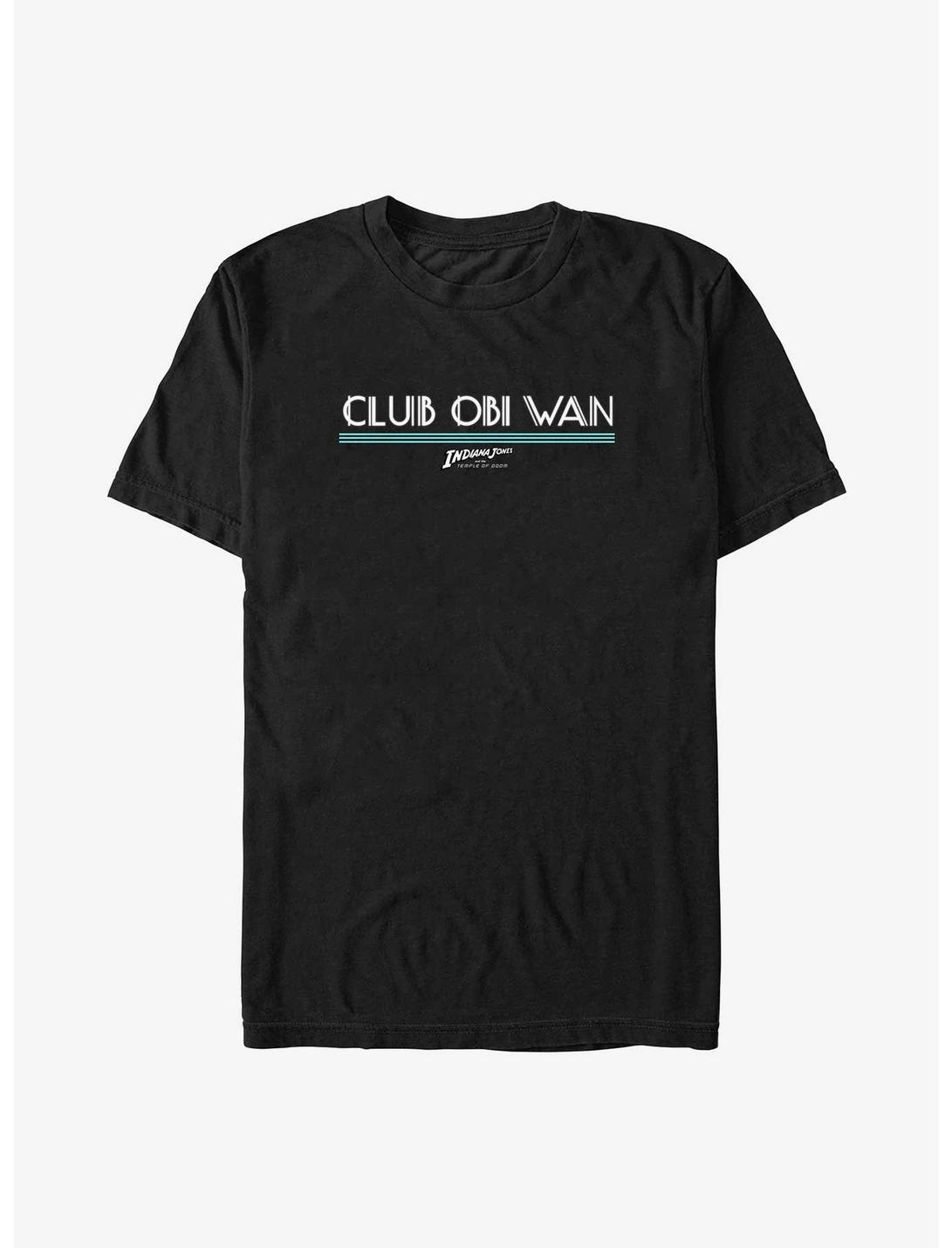 Indiana Jones Club Obi Wan Big & Tall T-Shirt, BLACK, hi-res