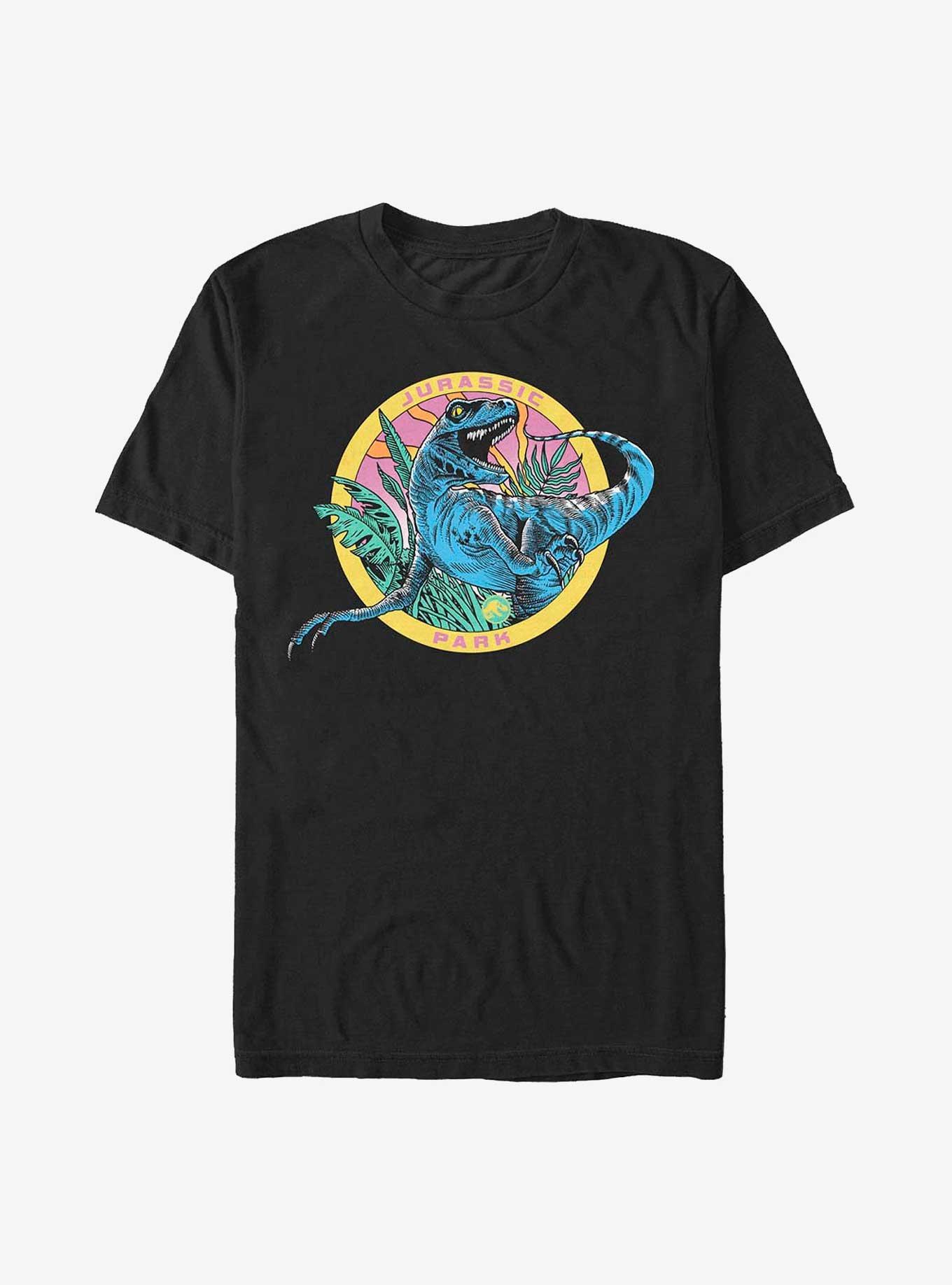 Jurassic Park Dinosaur Badge Big & Tall T-Shirt, , hi-res