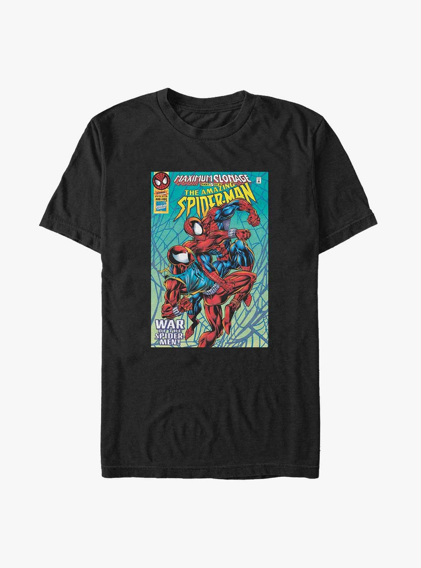 Marvel Spider-Man Clone Wars Big & Tall T-Shirt, BLACK, hi-res