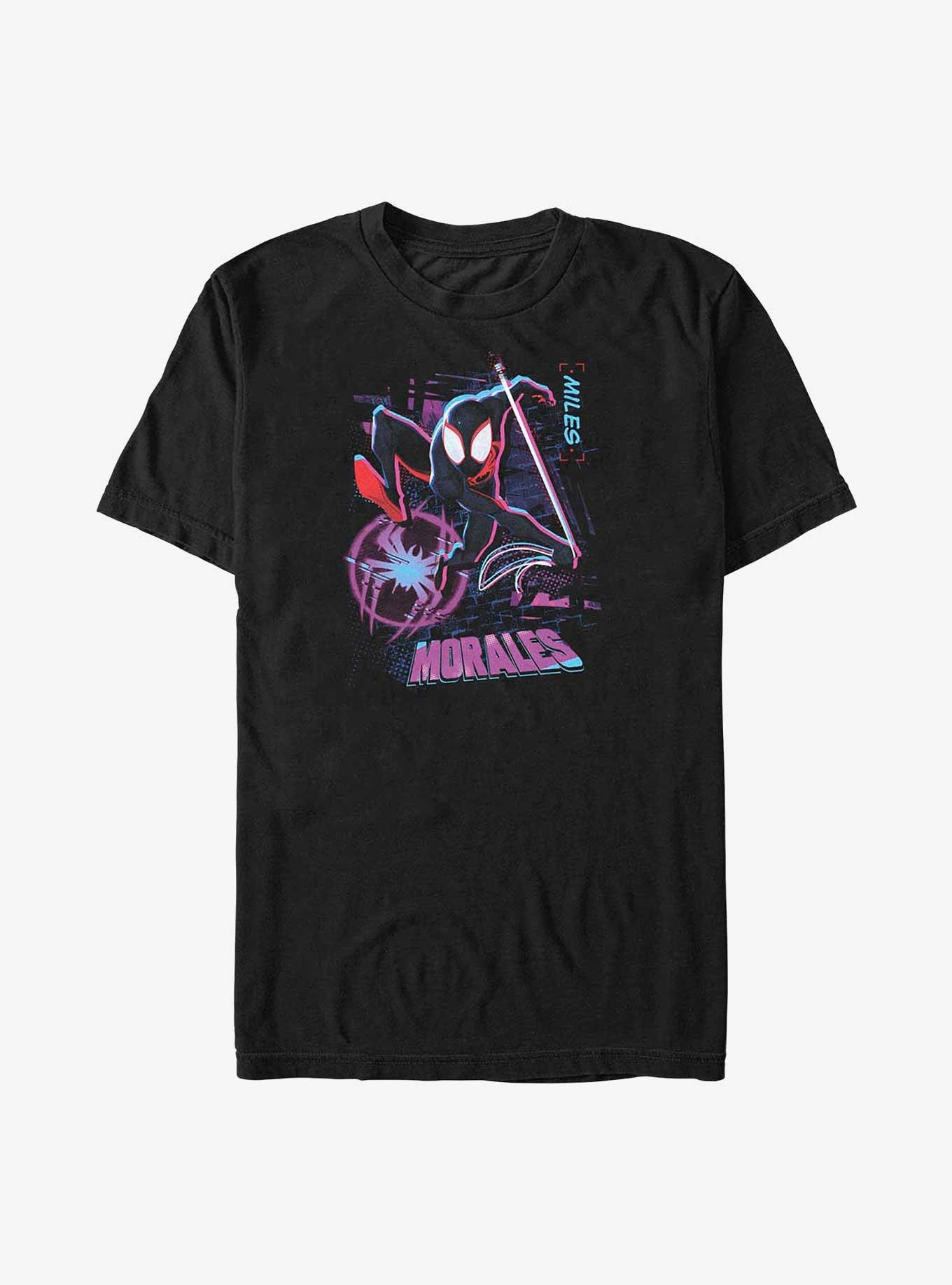 Marvel Spider-Man Street Swing Big & Tall T-Shirt, BLACK, hi-res