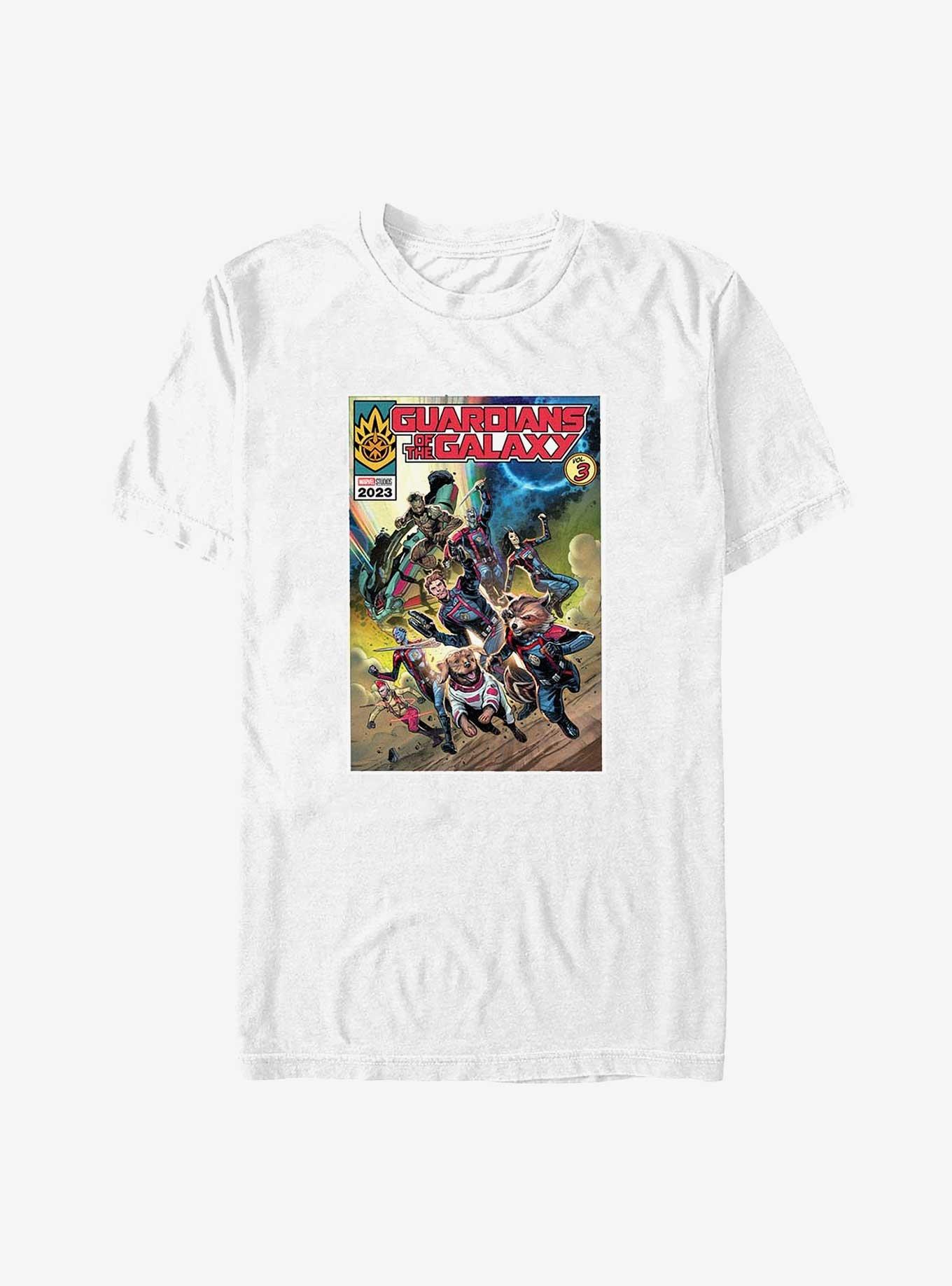 Marvel The Guardians of the Galaxy Comic Poster Big & Tall T-Shirt, , hi-res