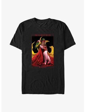 Marvel Scarlet Witch Vision and The Scarlet Witch Card Big & Tall T-Shirt, , hi-res