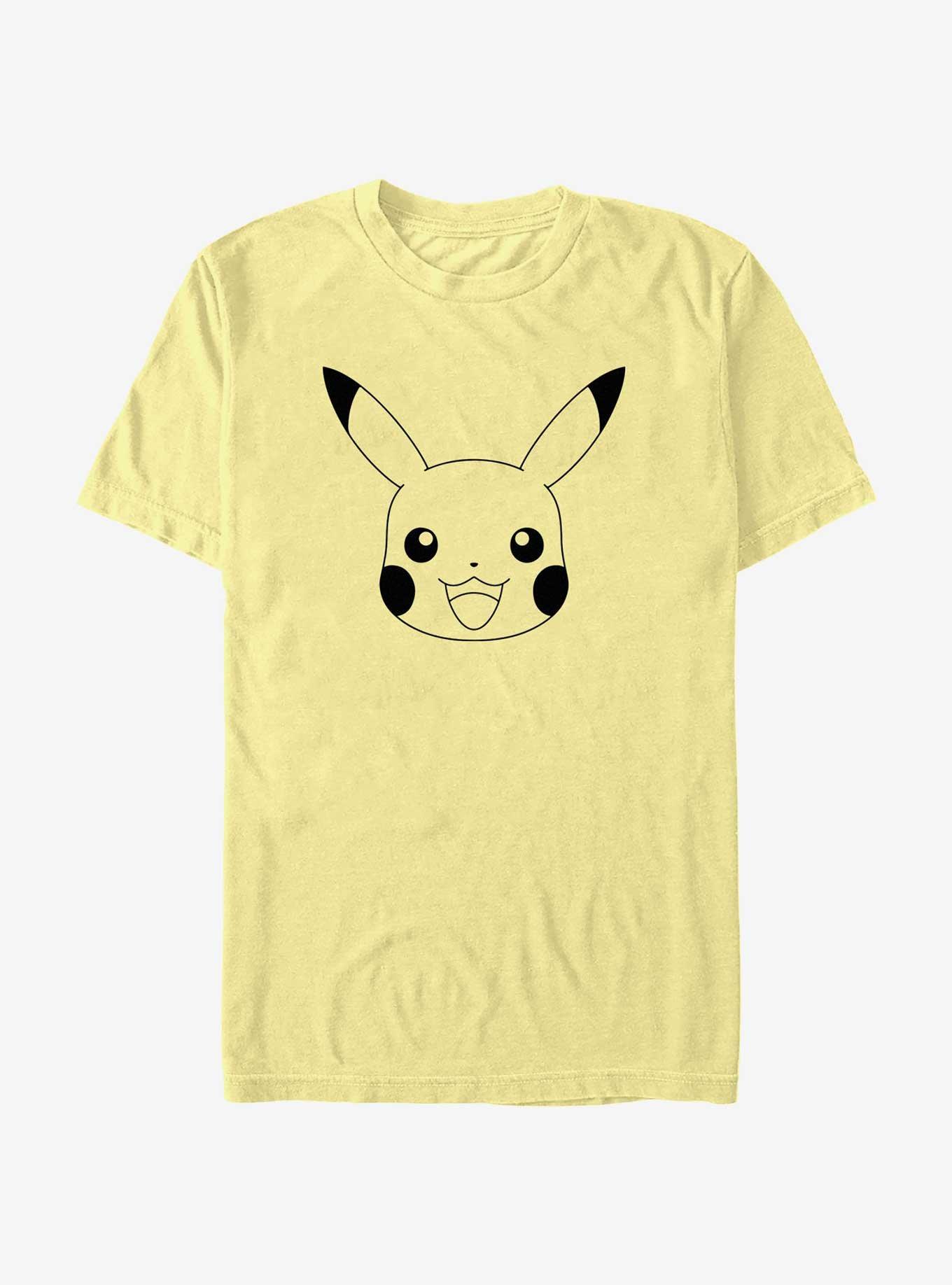 Pikachu Pokemon Iron On Transfer For T-Shirt + Other Light & Dark