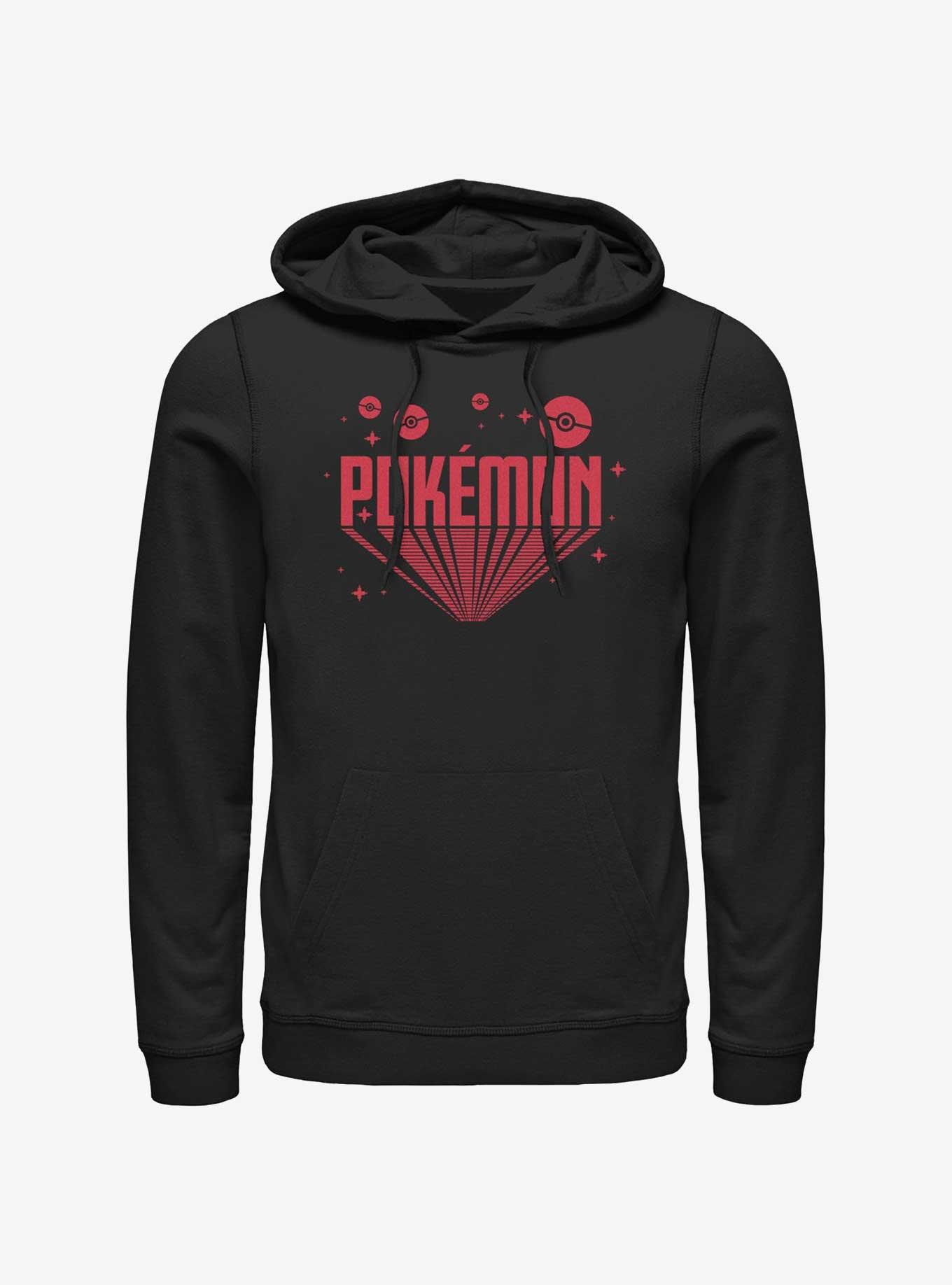 Pokemon Retro Title Hoodie, , hi-res