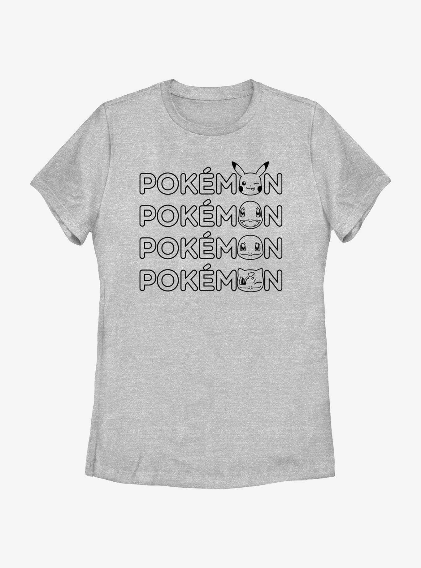 Pokemon Starter Heads Womens T-Shirt, , hi-res