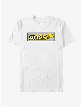 Pokemon Pikachu Hashtag 025 Tail T-Shirt, , hi-res