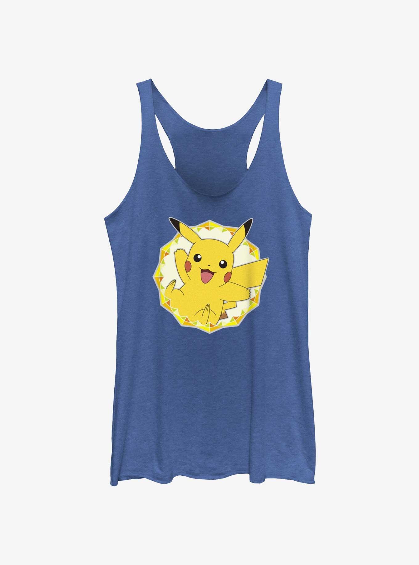 Pokemon Pikachu Kaleidoscope Frame Womens Tank Top, , hi-res