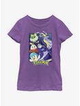 Pokemon Scarlet & Violet Starters Youth Girls T-Shirt, PURPLE BERRY, hi-res