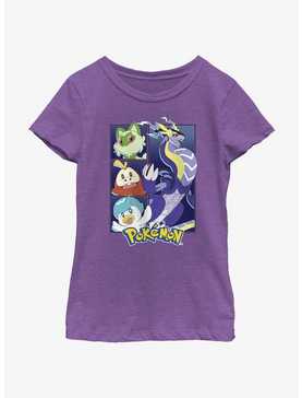 Pokemon Scarlet & Violet Starters Youth Girls T-Shirt, , hi-res