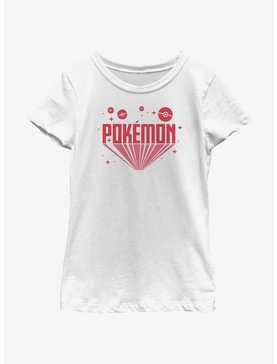 Pokemon Retro Title Youth Girls T-Shirt, , hi-res