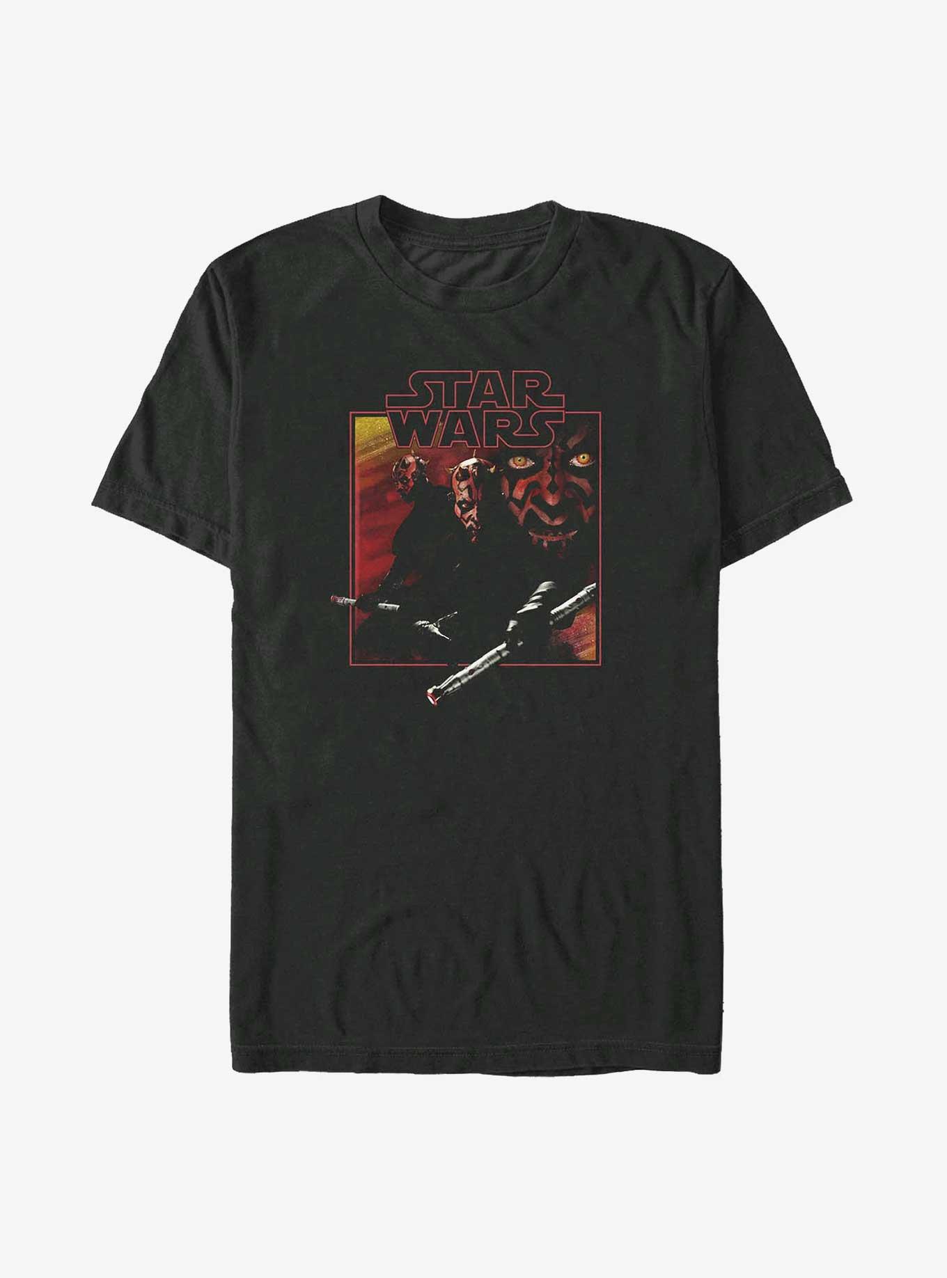 Star Wars Vintage Maul Big & Tall T-Shirt, BLACK, hi-res