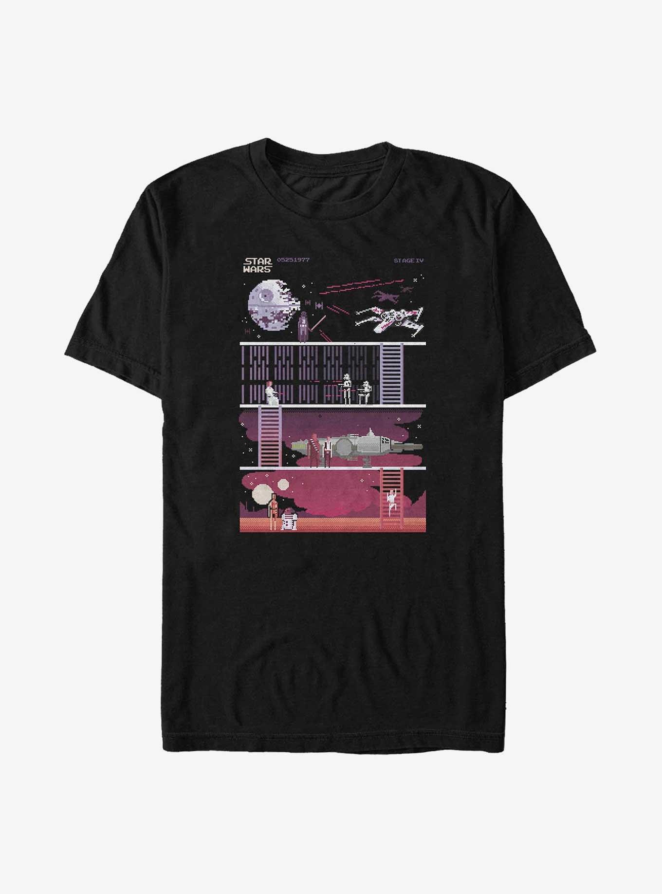 Star Wars A New Hope 8 Bit Big & Tall T-Shirt, , hi-res