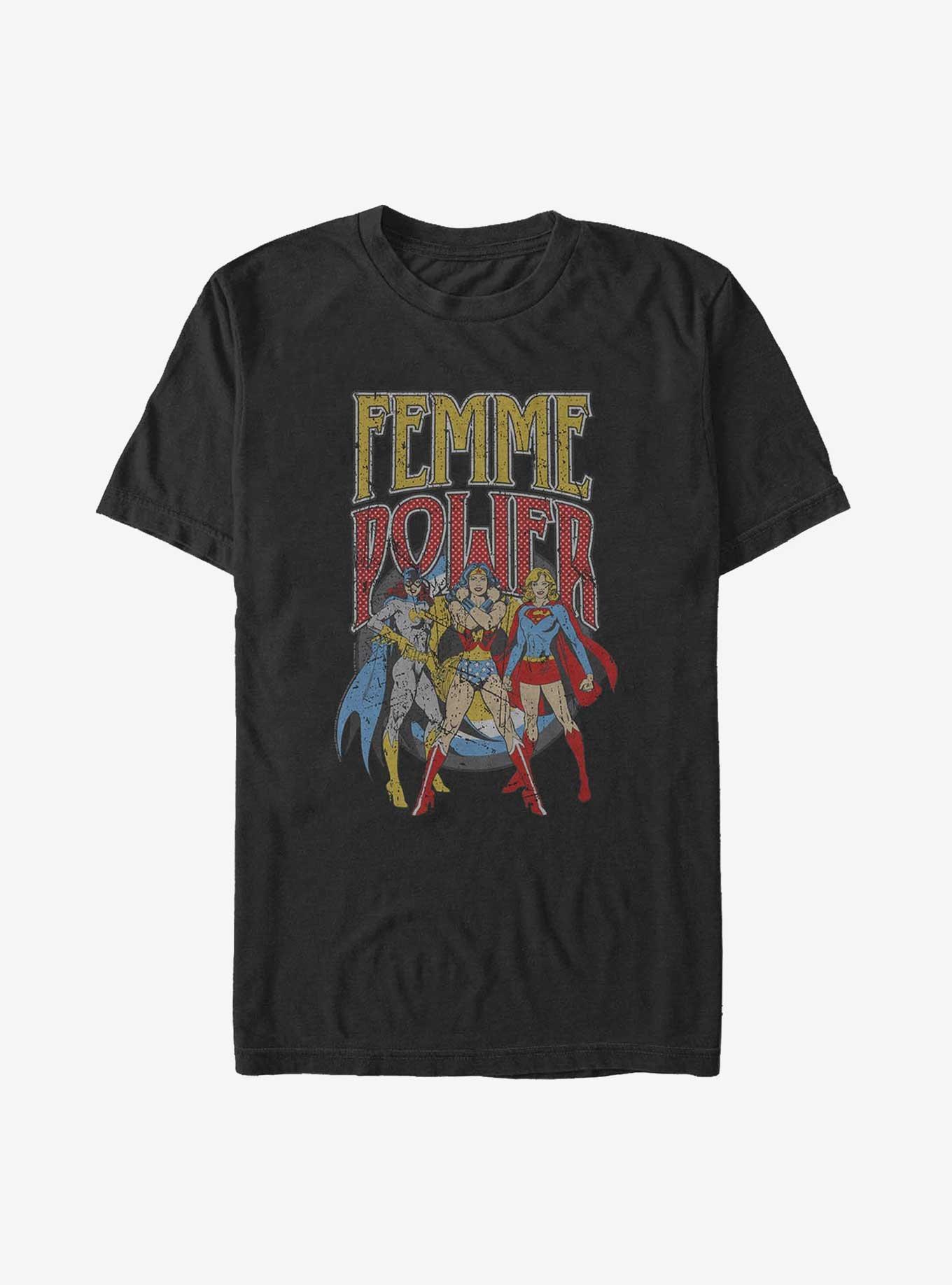 DC Comics Femme Power Trio Big Tall T Shirt