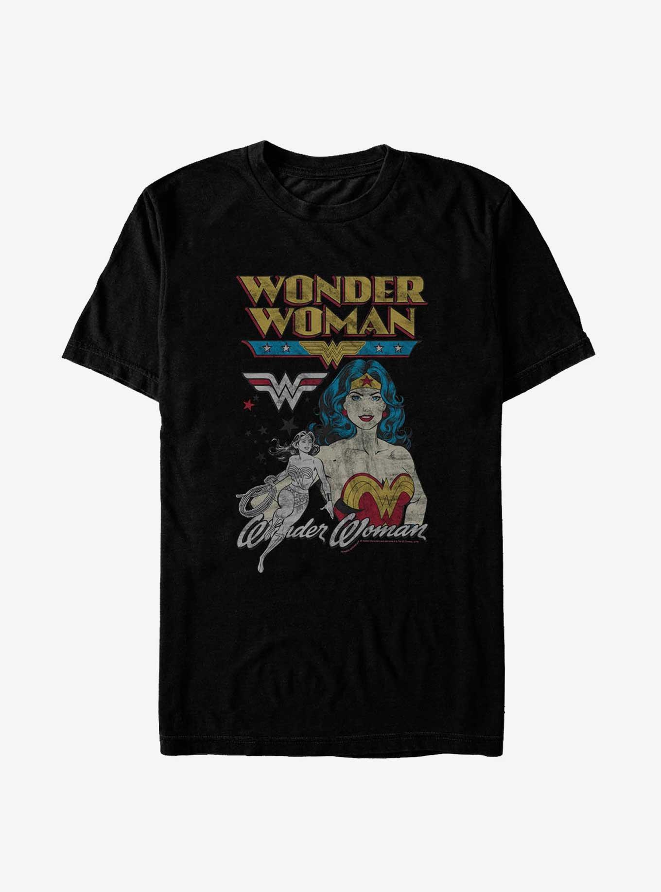 Big & Tall DC Comics Wonder Woman Vintage Sweatshirt