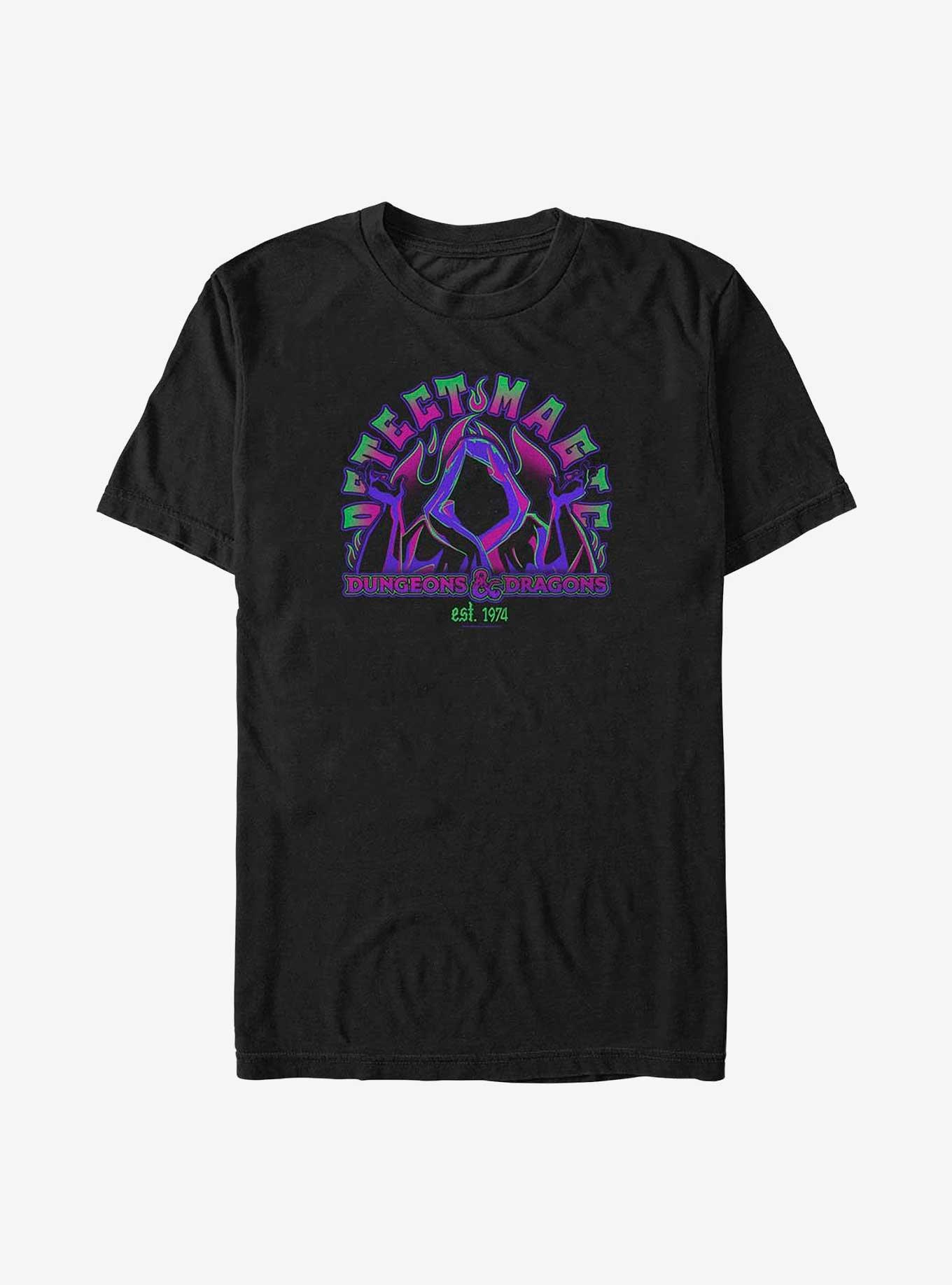 Dungeons & Dragons Detecting That Magic Big & Tall T-Shirt, BLACK, hi-res