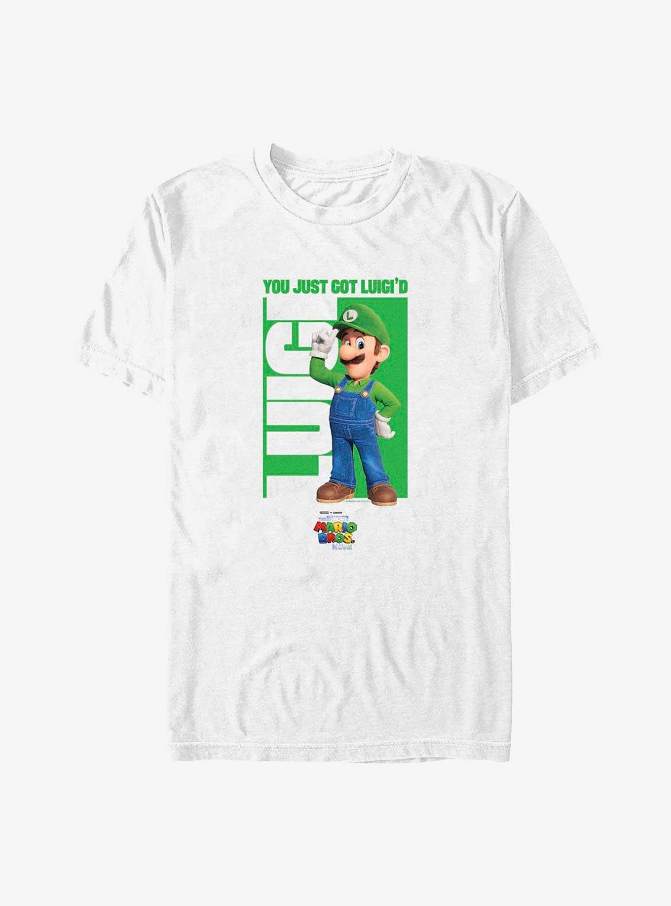 The Super Mario Bros. Movie Got Luidi'd Big & Tall T-Shirt, , hi-res