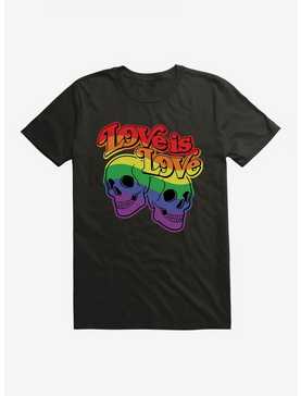 Pride Love Is Love Skulls T-Shirt, , hi-res