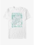 Disney The Little Mermaid Live Action Sisters of the Sea T-Shirt, WHITE, hi-res