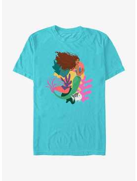 Disney The Little Mermaid Live Action Ariel With Flounder T-Shirt, , hi-res