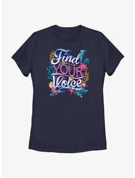 Disney The Little Mermaid Live Action Find Your Voice Sea Floral Womens T-Shirt, , hi-res