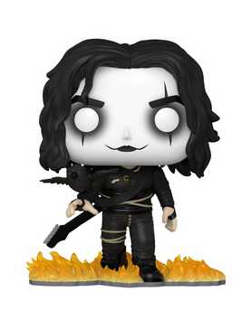 Funko The Crow Pop! Movies Eric Draven With Crow Vinyl Figure Hot Topic Exclusive, , hi-res