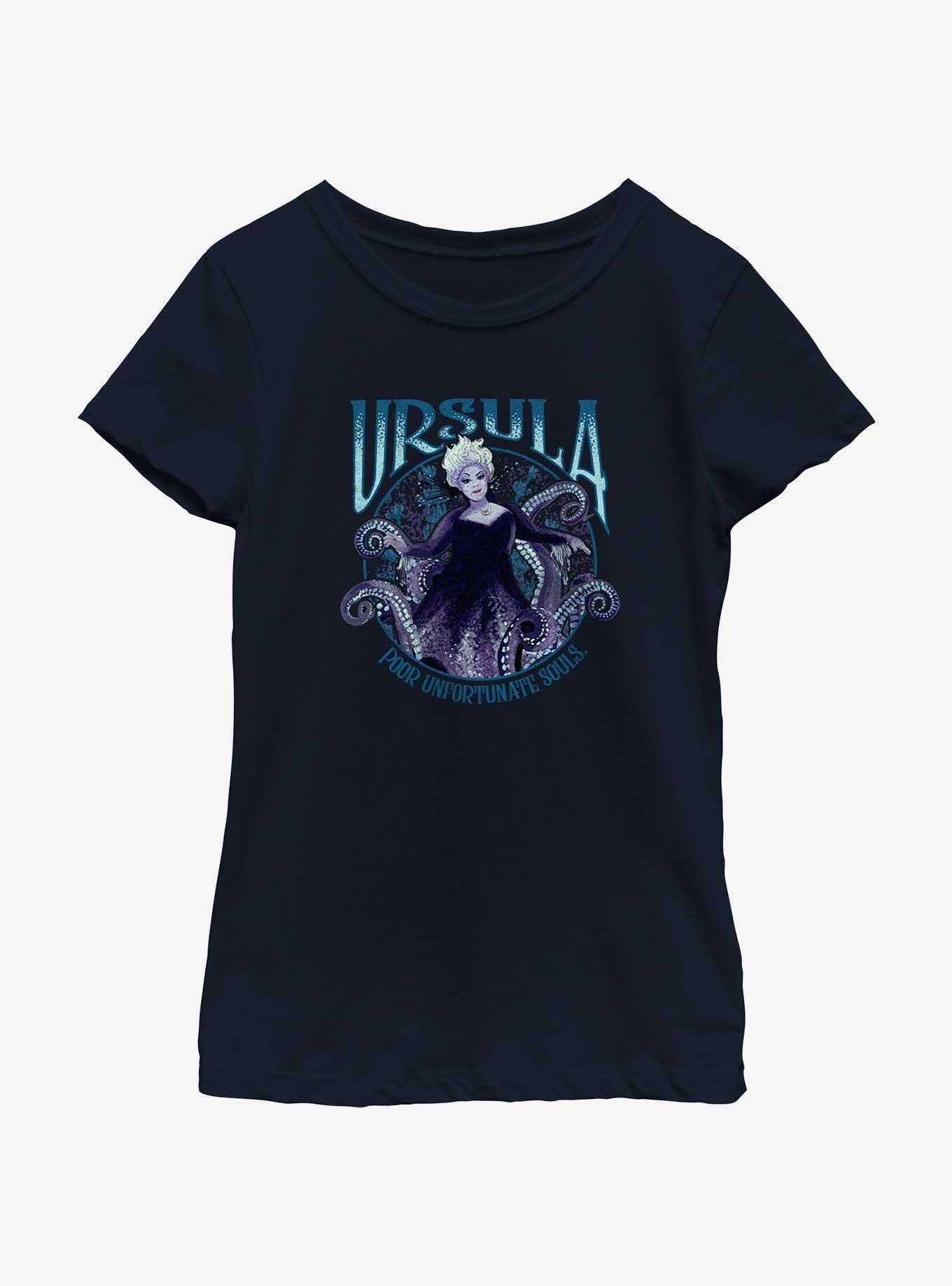 Disney The Little Mermaid Live Action Ursula Poor Unfortunate Souls Youth Girls T-Shirt, , hi-res