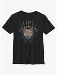 Disney The Little Mermaid Live Action King of the Ocean Youth T-Shirt, BLACK, hi-res