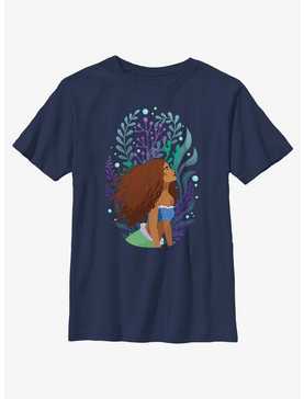 Disney The Little Mermaid Live Action Ariel Sea Plants Portrait Youth T-Shirt, , hi-res