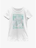 Disney The Little Mermaid Live Action Sisters of the Sea Youth Girls T-Shirt, WHITE, hi-res