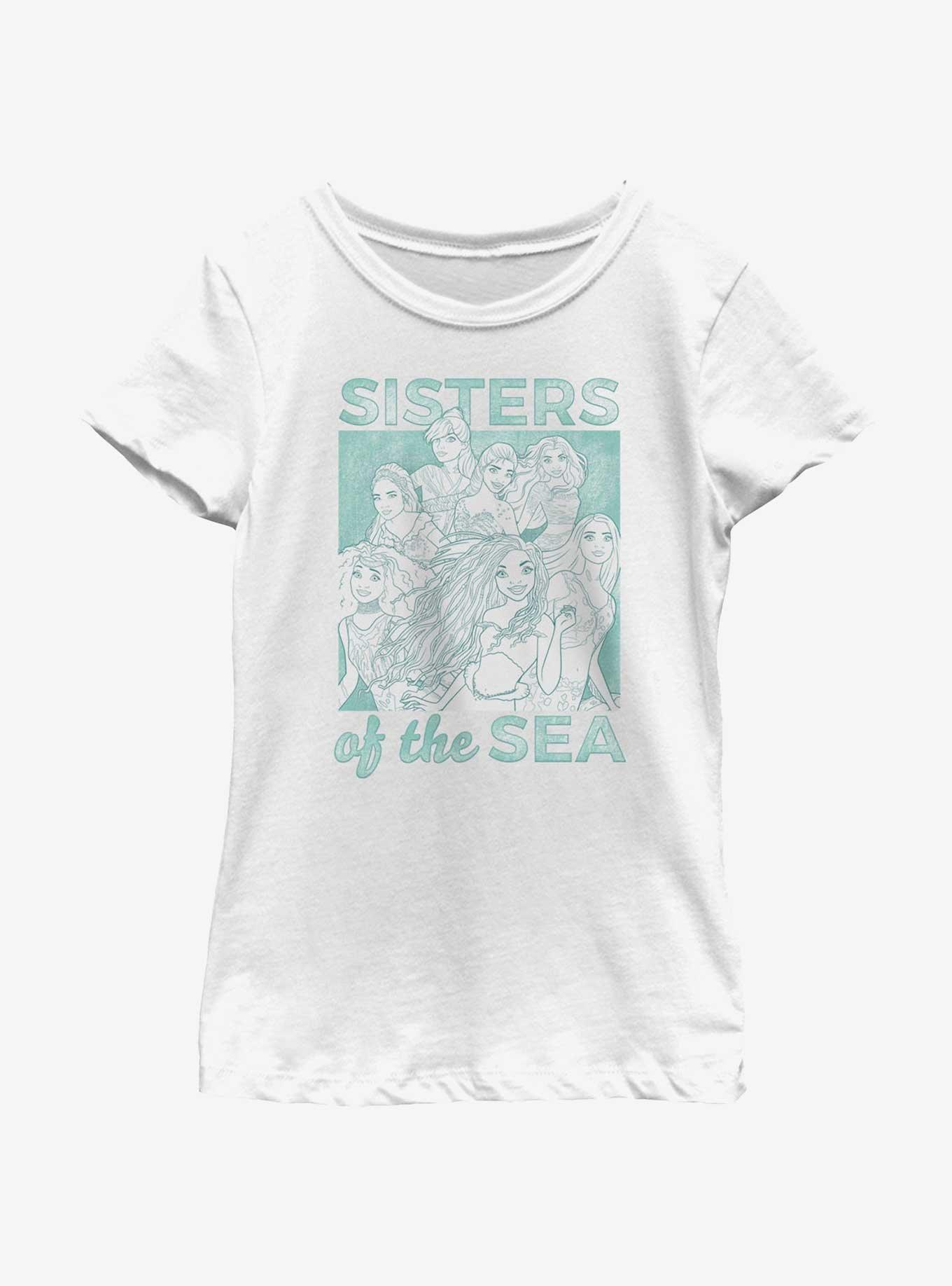 Disney The Little Mermaid Live Action Sisters of the Sea Youth Girls T-Shirt, , hi-res