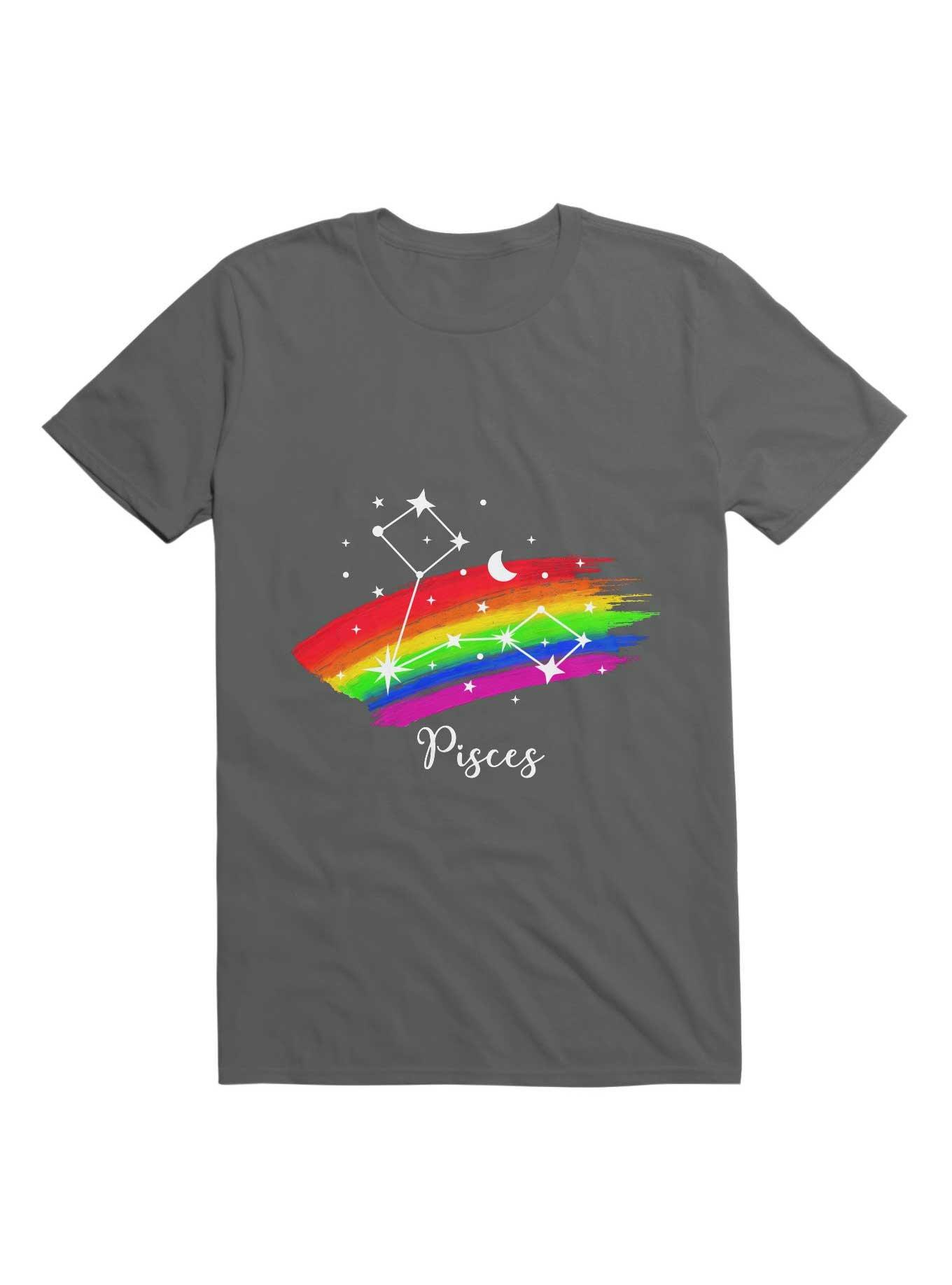 Pisces Astrology Zodiac Sign LGBT T-Shirt, , hi-res