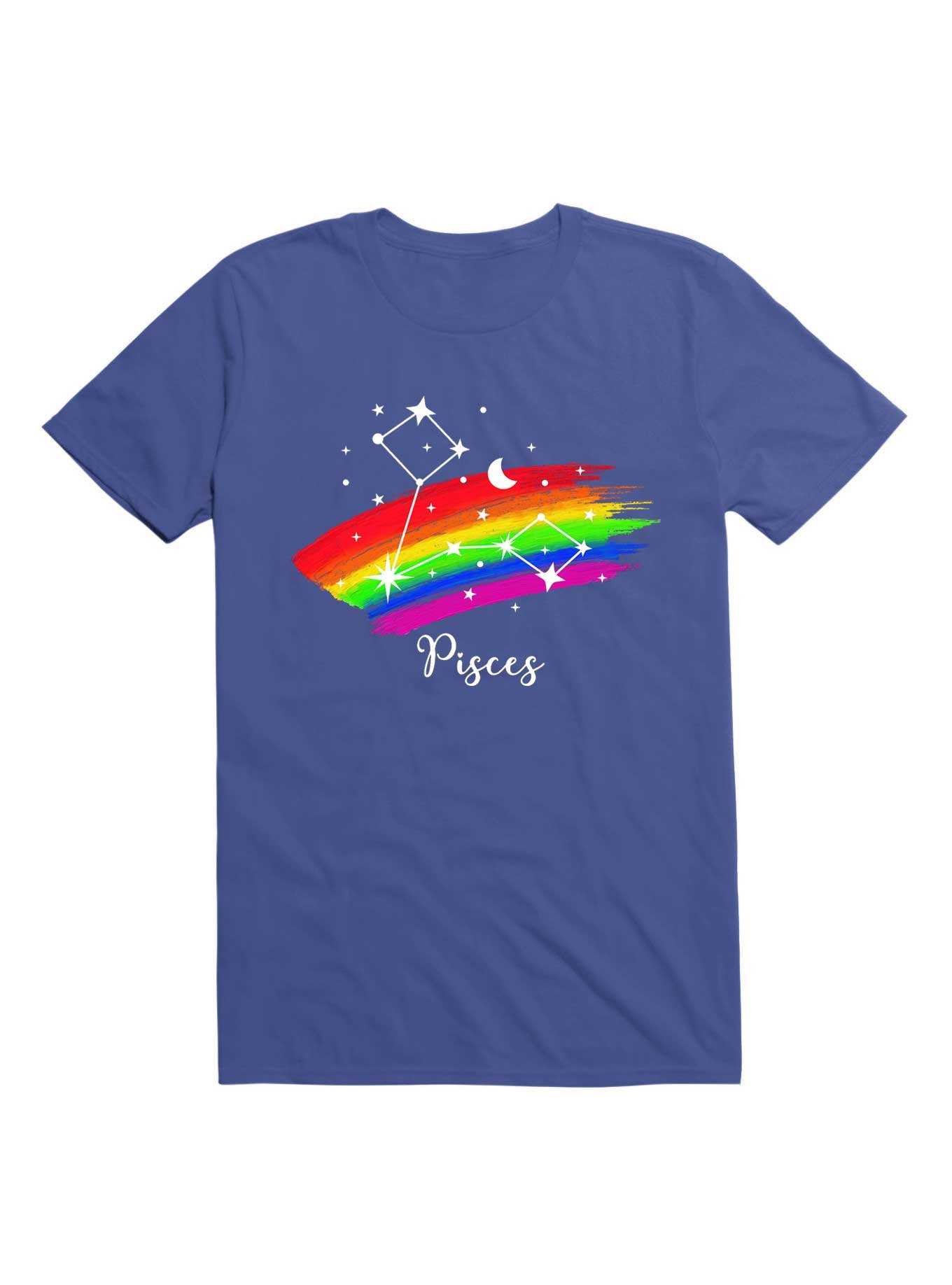 Pisces Astrology Zodiac Sign LGBT T-Shirt, , hi-res