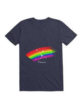 Cancer Astrology Zodiac Sign LGBT T-Shirt, , hi-res
