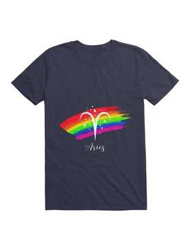 Aries Astrology Zodiac LGBT T-Shirt, , hi-res