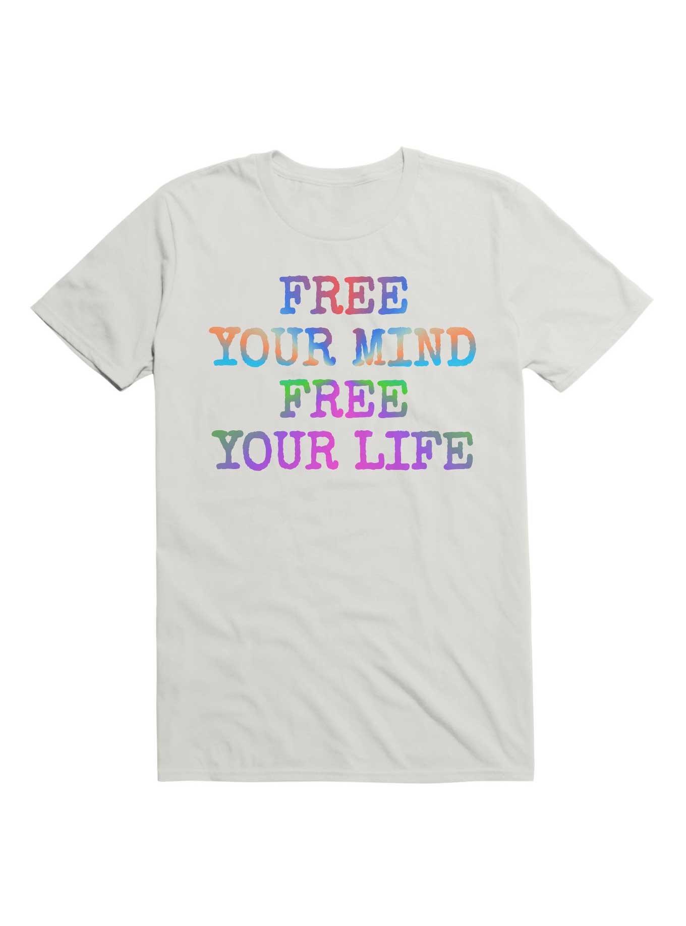 Free Your Mind Free Your Life T-Shirt, , hi-res