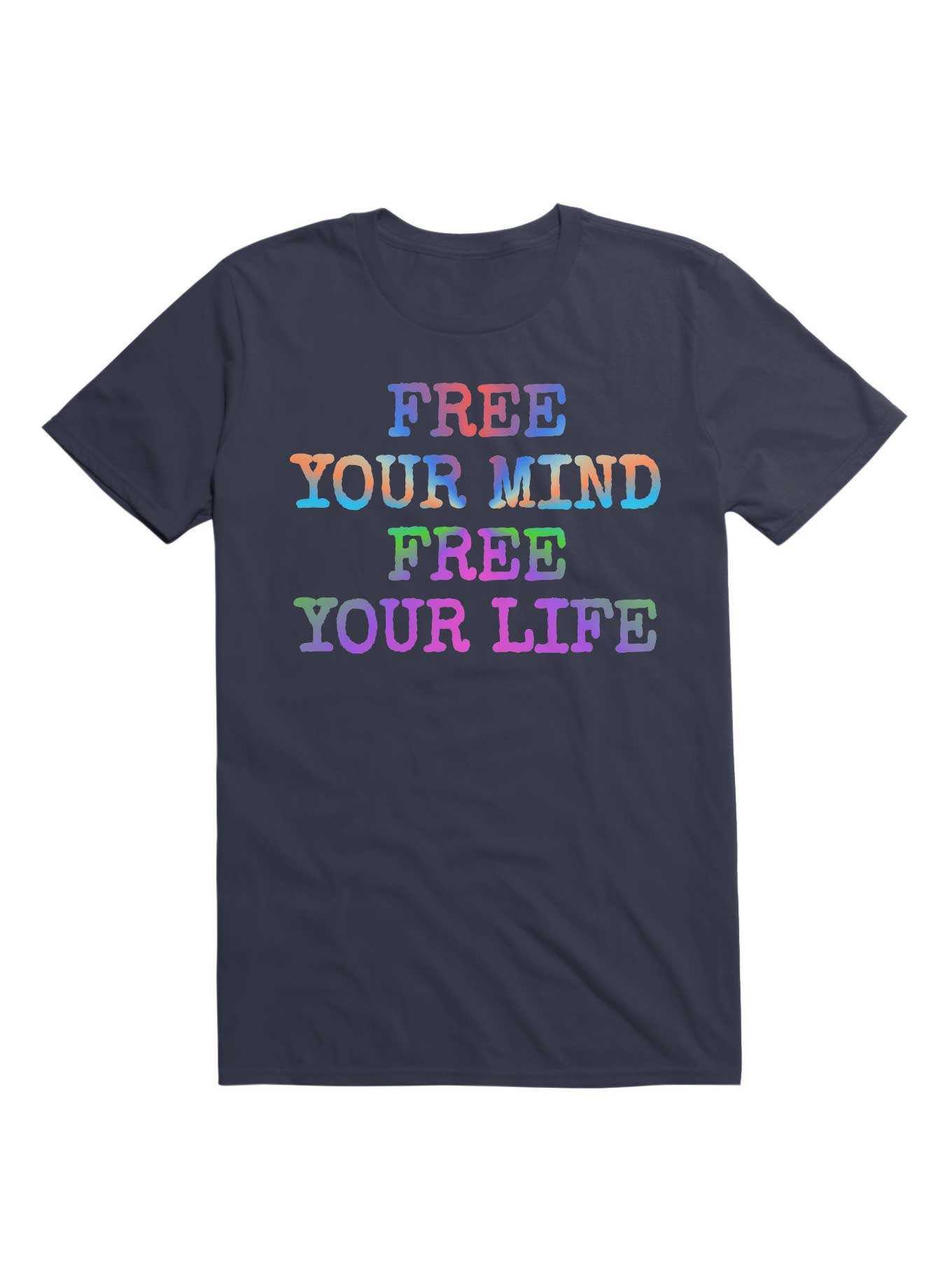Free Your Mind Free Your Life T-Shirt, , hi-res