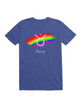 Taurus Astrology Zodiac Sign LGBT T-Shirt, , hi-res