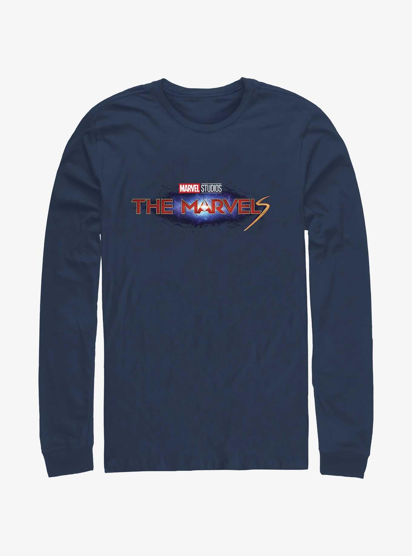 Marvel The Marvels Galaxy Logo Long-Sleeve T-Shirt, , hi-res