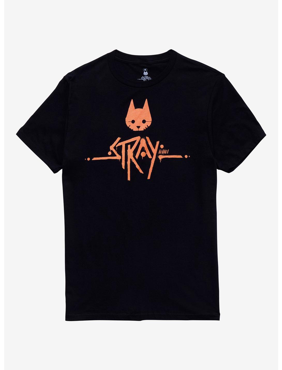 Stray Logo T-Shirt, BLACK, hi-res