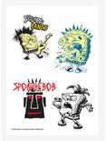 SpongeBob SquarePants Rock On Sticker Sheet, , hi-res