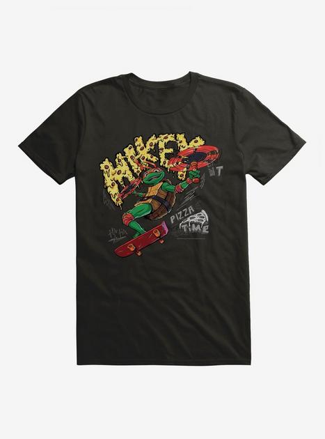 Teenage Mutant Ninja Turtles Pizza Party Men's 18/1 Cotton Short-Sleev –  RockMerch