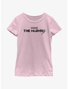 Marvel The Marvels Logo Girls Youth T-Shirt, , hi-res