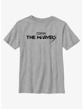 Marvel The Marvels Logo Youth T-Shirt, , hi-res