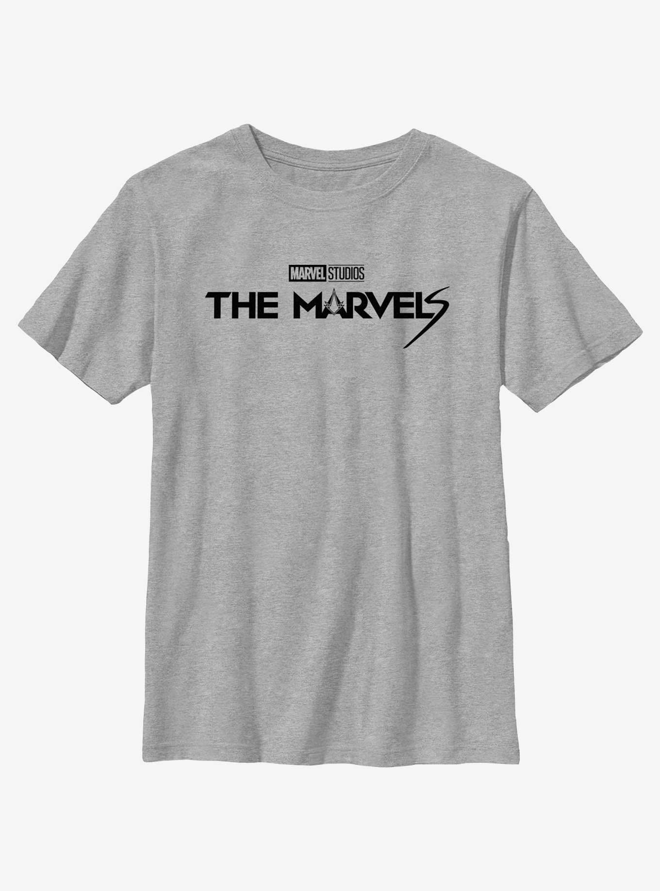 Marvel The Marvels Logo Youth T-Shirt, , hi-res