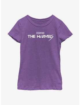 Marvel The Marvels Logo Girls Youth T-Shirt, , hi-res