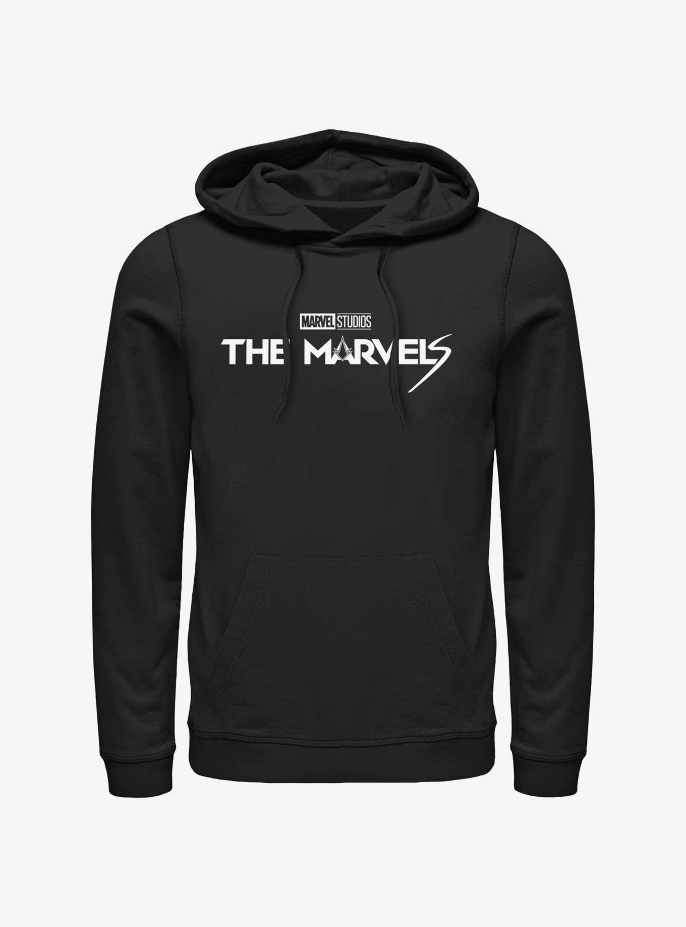 Marvel The Marvels Logo Hoodie, BLACK, hi-res