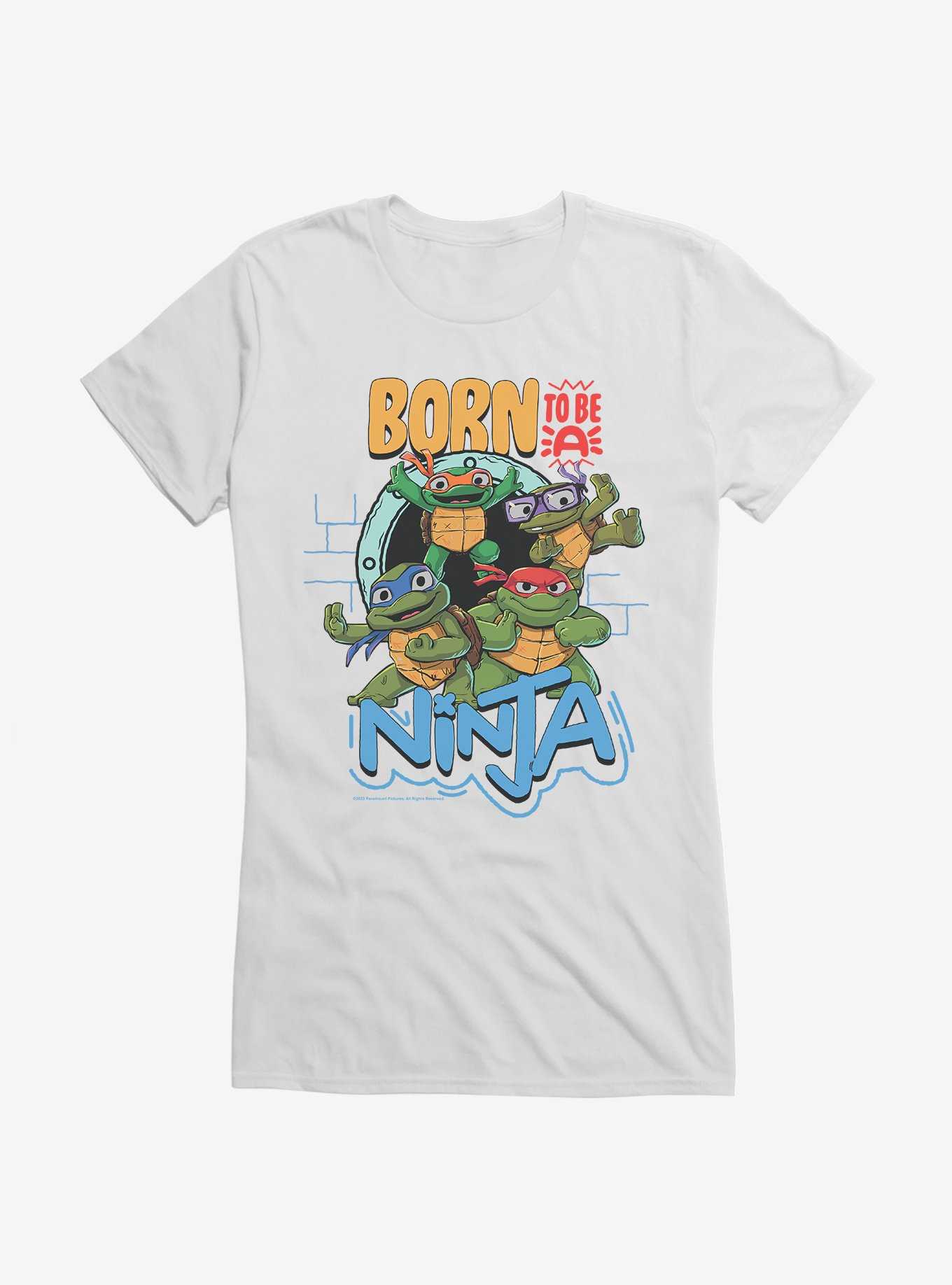 Teenage Mutant Ninja Turtles: Mutant Mayhem Born To Be A Ninja Girls T-Shirt, , hi-res