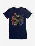 Teenage Mutant Ninja Turtles: Mutant Mayhem Grafitti Collage Girls T-Shirt, , hi-res