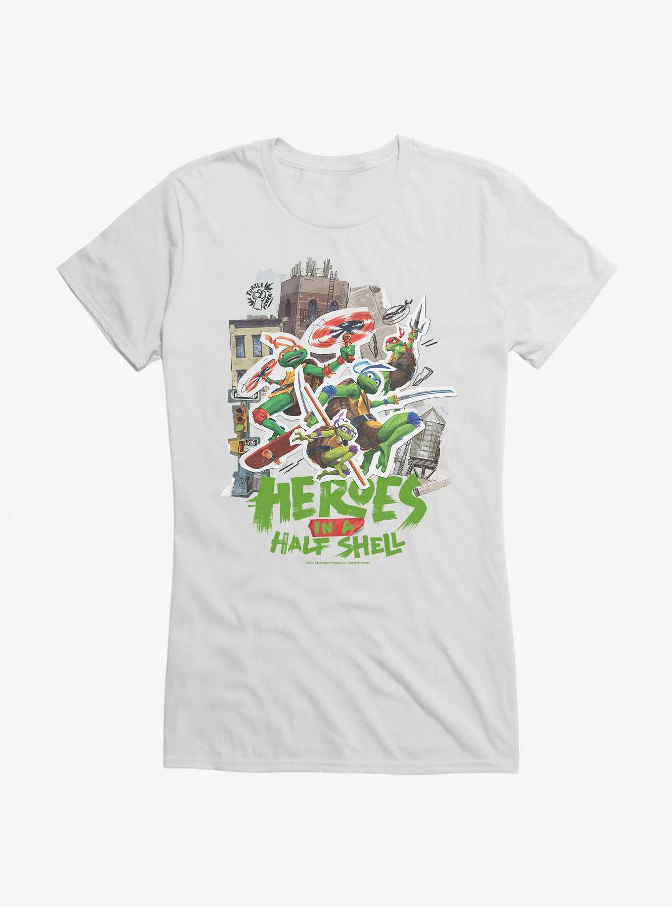 Teenage Mutant Ninja Turtles: Mutant Mayhem Heroes In A Half Shell Girls T-Shirt, , hi-res