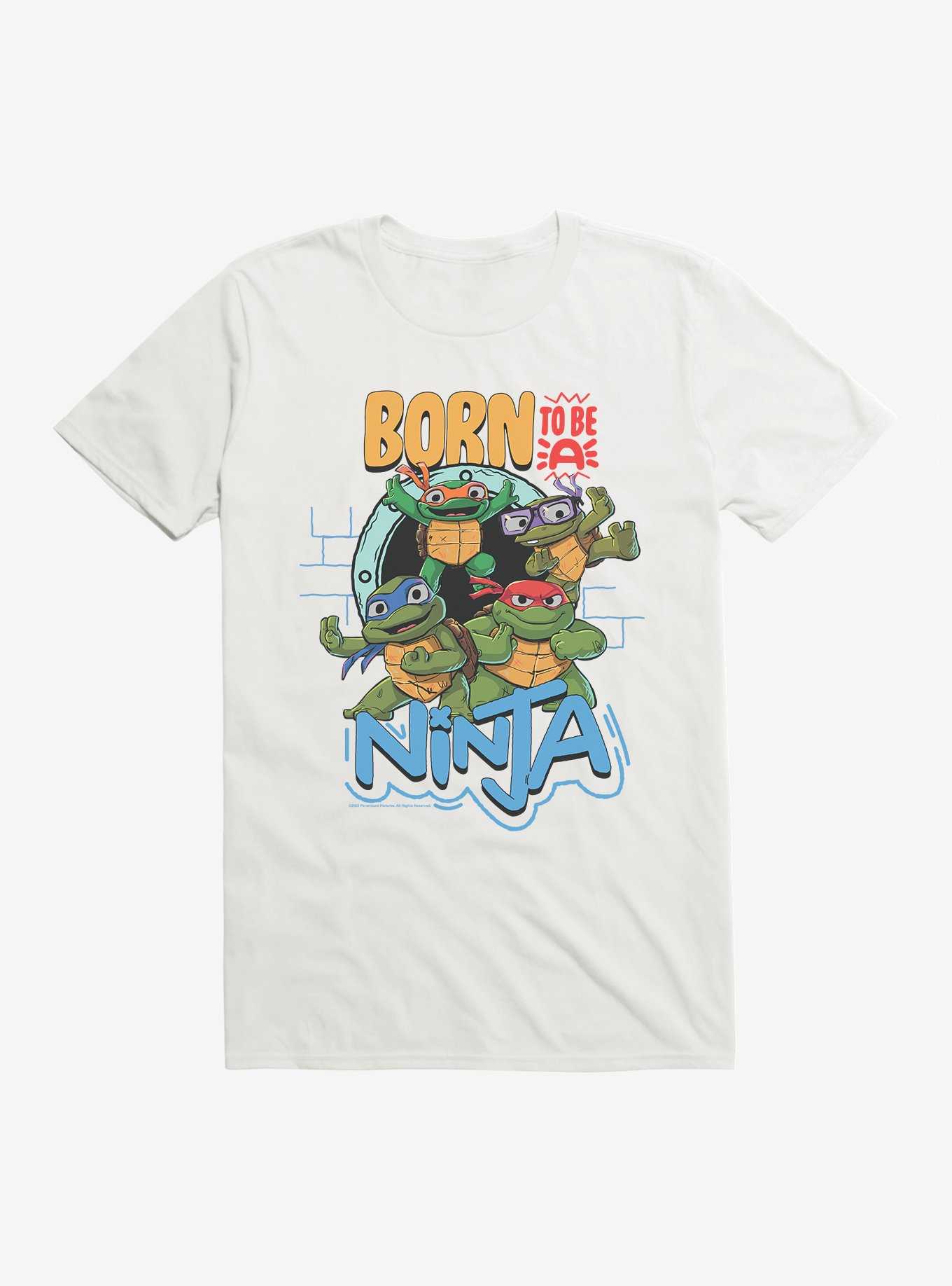 Teenage Mutant Ninja Turtles: Mutant Mayhem Born To Be A Ninja T-Shirt, , hi-res
